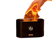 Carregar imagem no visualizador da galeria, Difusor e Umidificador de Ar Ultrassônico com Luz Noturna Preto