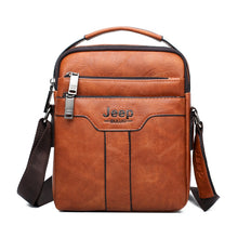 Carregar imagem no visualizador da galeria, Bolsa Masculina de Couro Jeep Transversal
