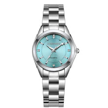 Carregar imagem no visualizador da galeria, Relógio de Luxo Feminino Magnólia azul céu