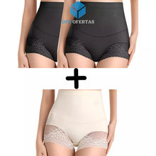 Carregar imagem no visualizador da galeria, Kit de 3 Calcinhas Comfort com Efeito Modelador na Cintura, Antiodor e Antibacterianas