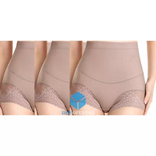 Carregar imagem no visualizador da galeria, Kit de 3 Calcinhas Comfort com Efeito Modelador na Cintura, Antiodor e Antibacterianas