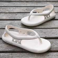 Carregar imagem no visualizador da galeria, Sandália Anatômica Nuvem Unissex Confort Branco