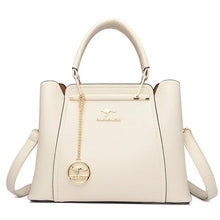 Carregar imagem no visualizador da galeria, Bolsa Feminina de Couro Scarlett Branco