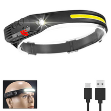 Carregar imagem no visualizador da galeria, Lanterna de Cabeça Com Sensor À Prova D'água