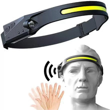 Carregar imagem no visualizador da galeria, Lanterna de Cabeça Com Sensor À Prova D'água