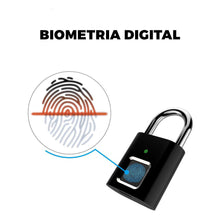 Carregar imagem no visualizador da galeria, Cadeado Biométrico Inteligente Original