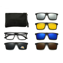 Óculos de Sol Magnético 6 em 1 Polarizado UV400