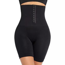 Carregar imagem no visualizador da galeria, Bermuda Cinta Modeladora Cintura Alta Compressão Slimax Preto
