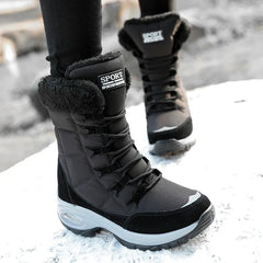 Bota de Neve Feminina Antiderrapante Polarflex