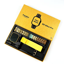 Carregar imagem no visualizador da galeria, Smartwatch Ultra Serie 9 Gold Original + Brindes
