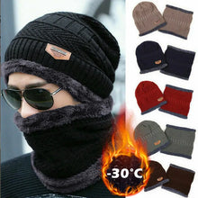 Carregar imagem no visualizador da galeria, Conjunto Touca Térmica com Cachecol e Luvas
