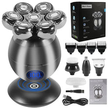 Carregar imagem no visualizador da galeria, Barbeador Masculino 5 em 1 Impermeável - Barbermax
