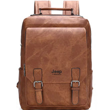 Carregar imagem no visualizador da galeria, Mochila de Couro Impermeável Jeep Classic

