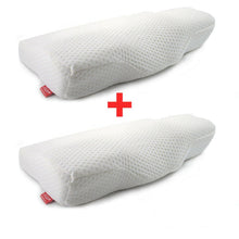 Carregar imagem no visualizador da galeria, Travesseiro Ortopédico Cervical Nasa Para Dores No Pescoço e Costas + Brindes
