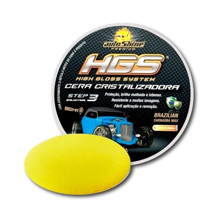 Cera Cristalizadora Automotiva HGS Autoshine 100g - DFR OFERTAS